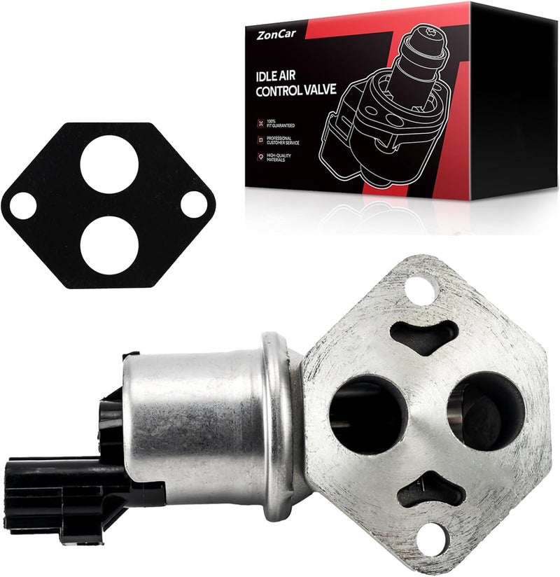 ZonCar AC505 Idle Air Control Valve for Ford F150 2002-2003 4.6L,Expedition 2002-2004 4.6L,F150 Heritage 2004 4.6L,E250 2003-2004 4.6L,E150 2003-2004 4.6L,E150 Econoline 2002 4.6L,E150 Club Wagon 2003 - Image 1